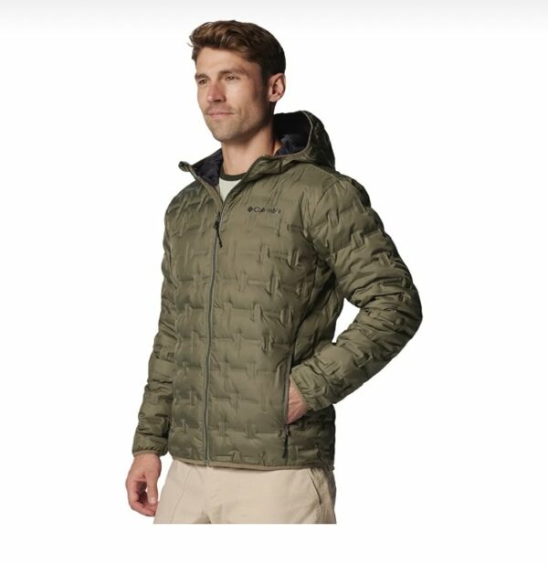 Men's Columbia Omni-Heat Delta Ridge II Down Hooded Jacket - Image 8