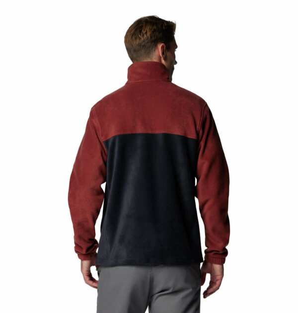 Columbia Steens Mountain  Full Zip Burgundy Men's Fleece - Image 4