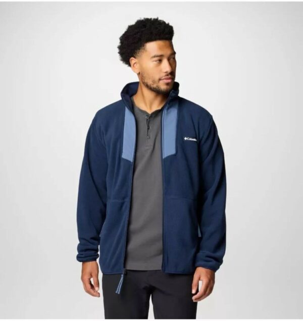 Columbia Sequoia Grove  Full Zip Black Men's Fleece - Image 3