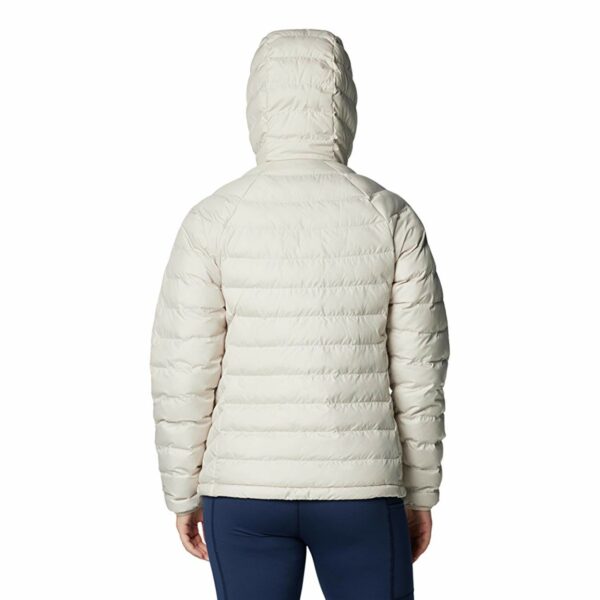 Columbia Powder Lite II  Hooded Beige Women's Puffer Jacket - Image 4