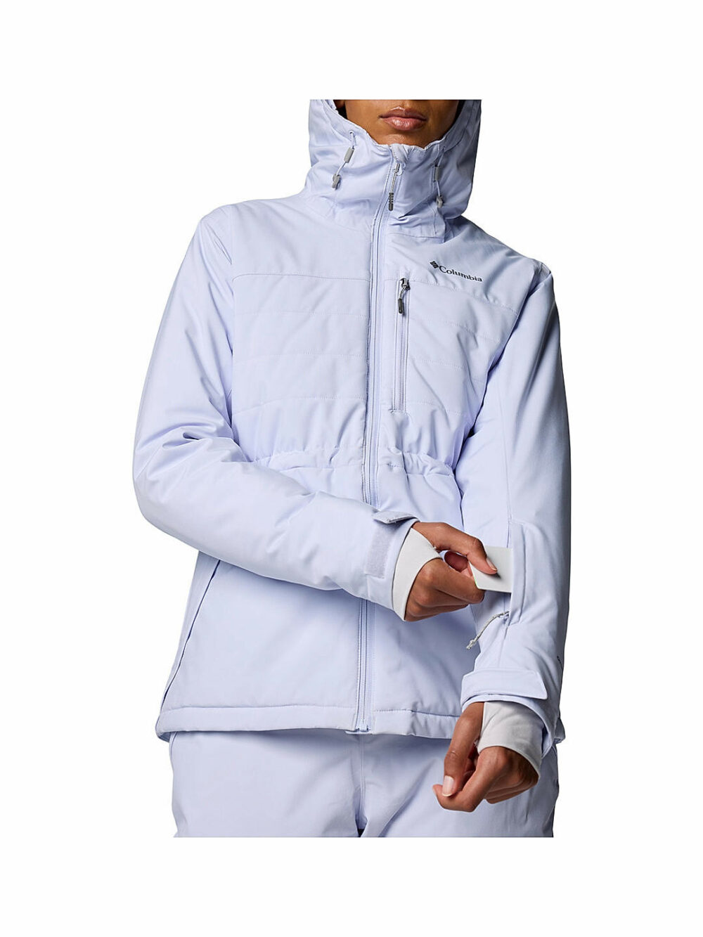 Columbia Womens Purple Omni-Heat Reflective Powdered Peak Insulated Jacket - Image 2