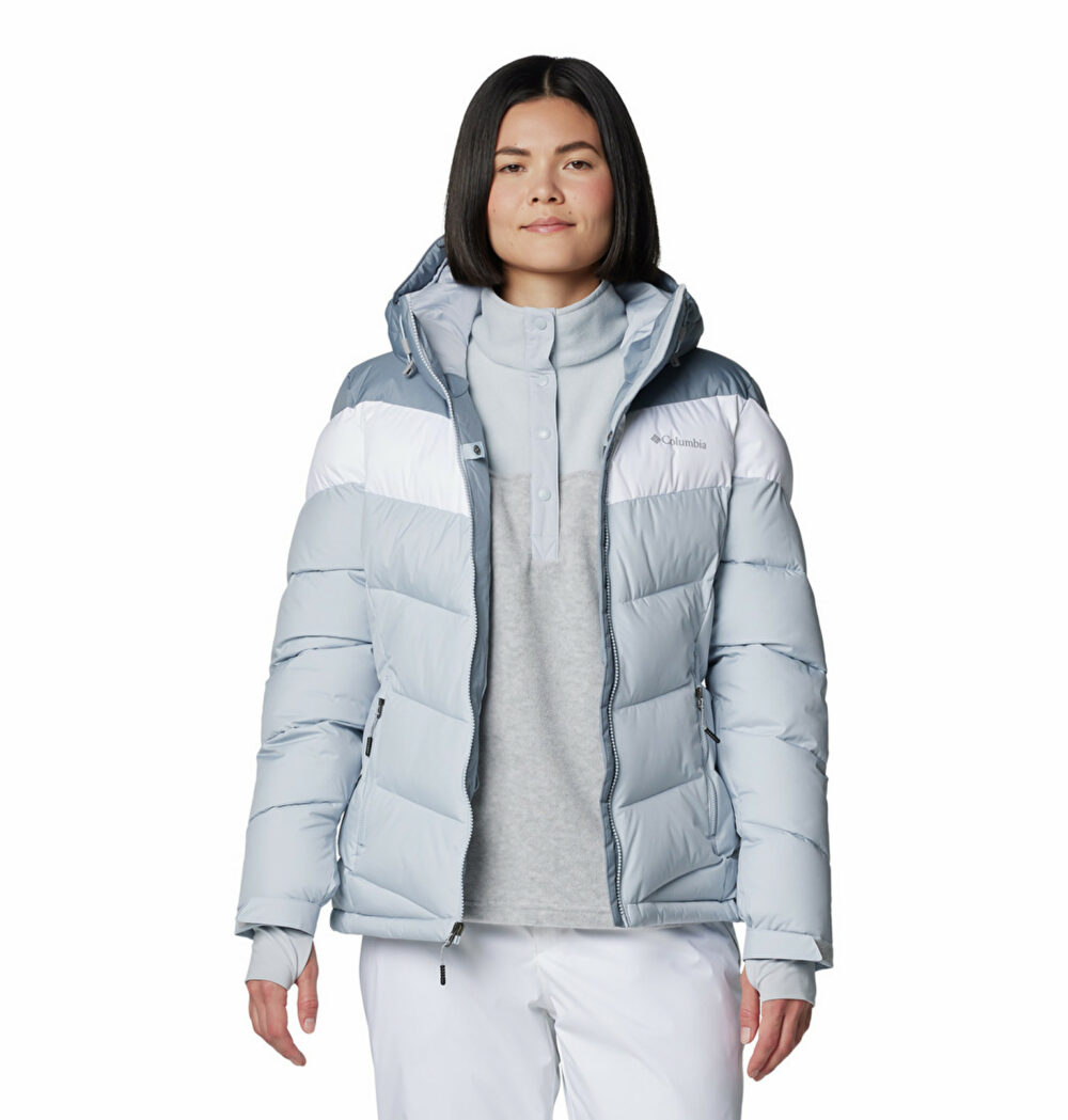 Columbia Abbott Peak II Insulated Grey Women's Ski Jacket