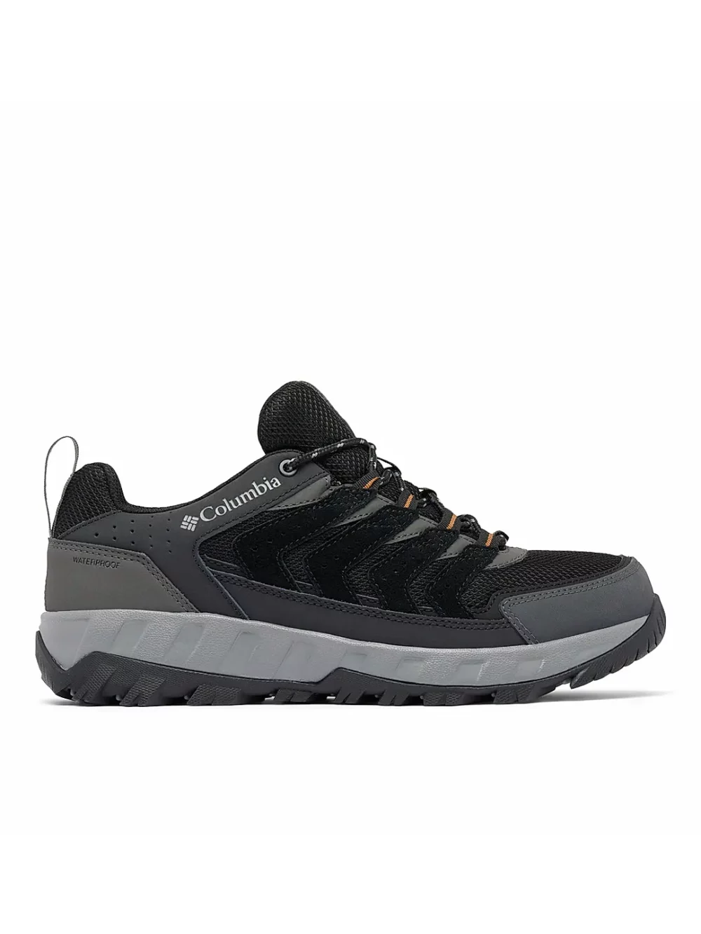 Columbia Mens Black Strata Trail Low Waterproof Shoes