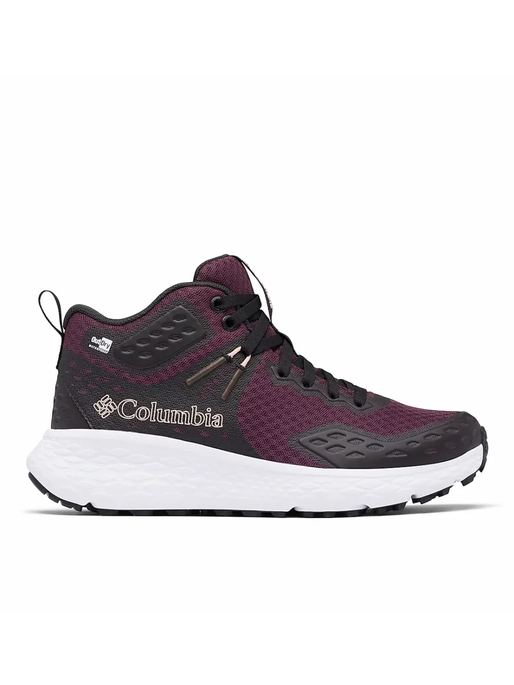 Columbia Womens Maroon KONOS TRS OUTDRY MID - Image 2